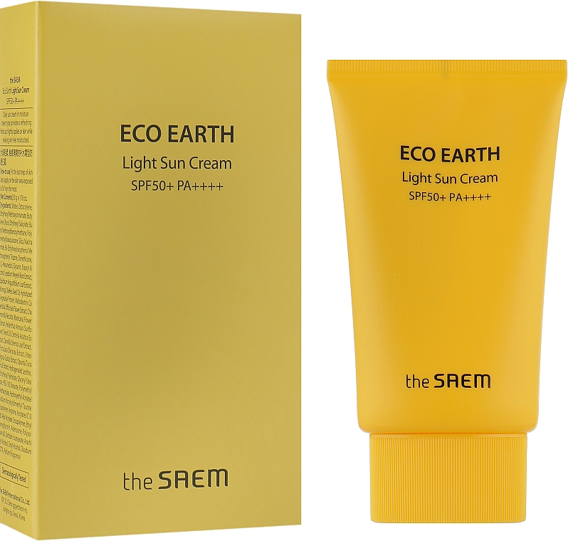 The Saem Eco Earth Power Light Sun Cream SPF50+ PA+++