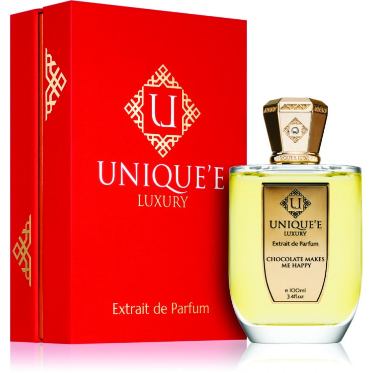 Uniquèe Luxury Chocolate Makes Me Happy Extrait De Parfum Unisex