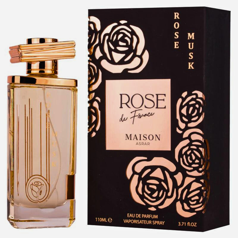 Maison Asrar Rose Du France Collection Rose Musk EDP L