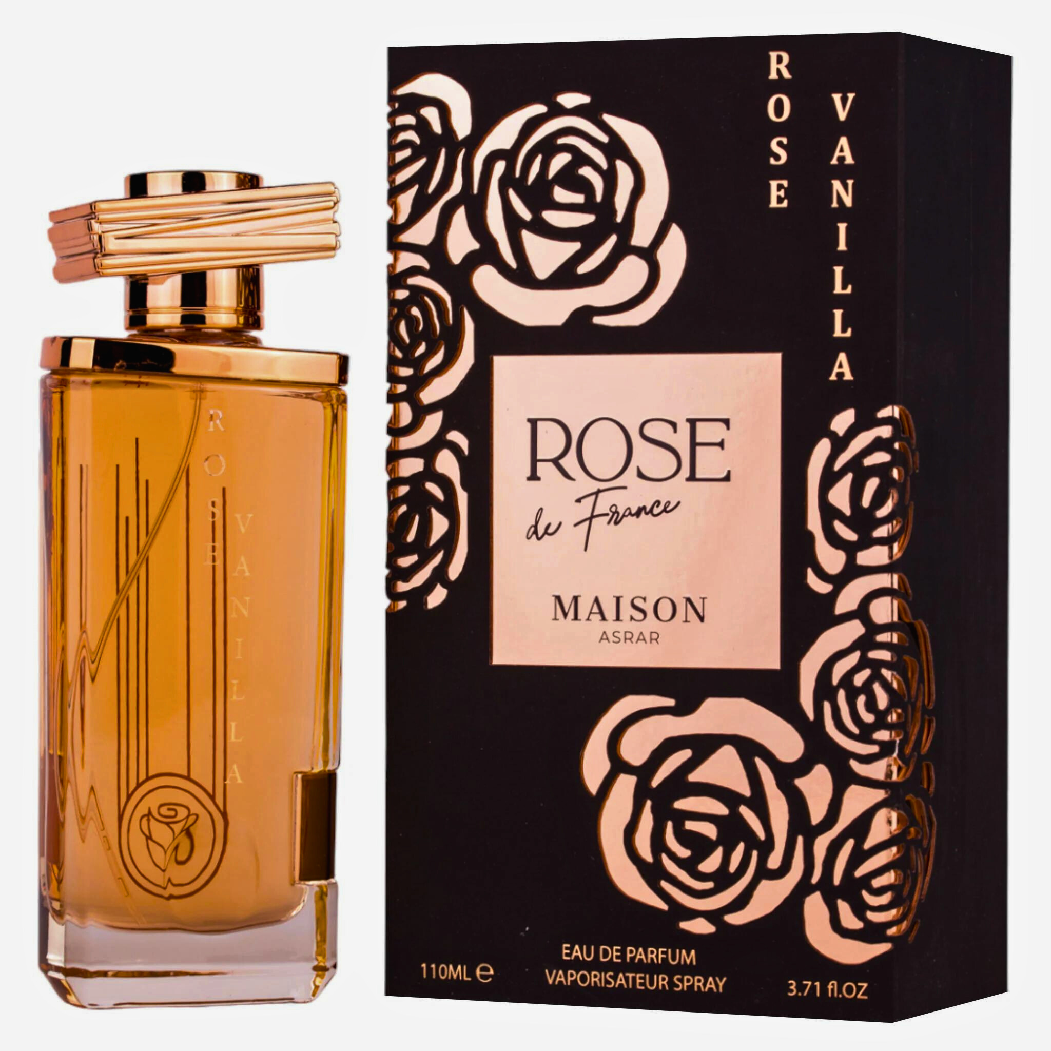 Maison Asrar Rose Du France Collection Rose Vanilla EDP L