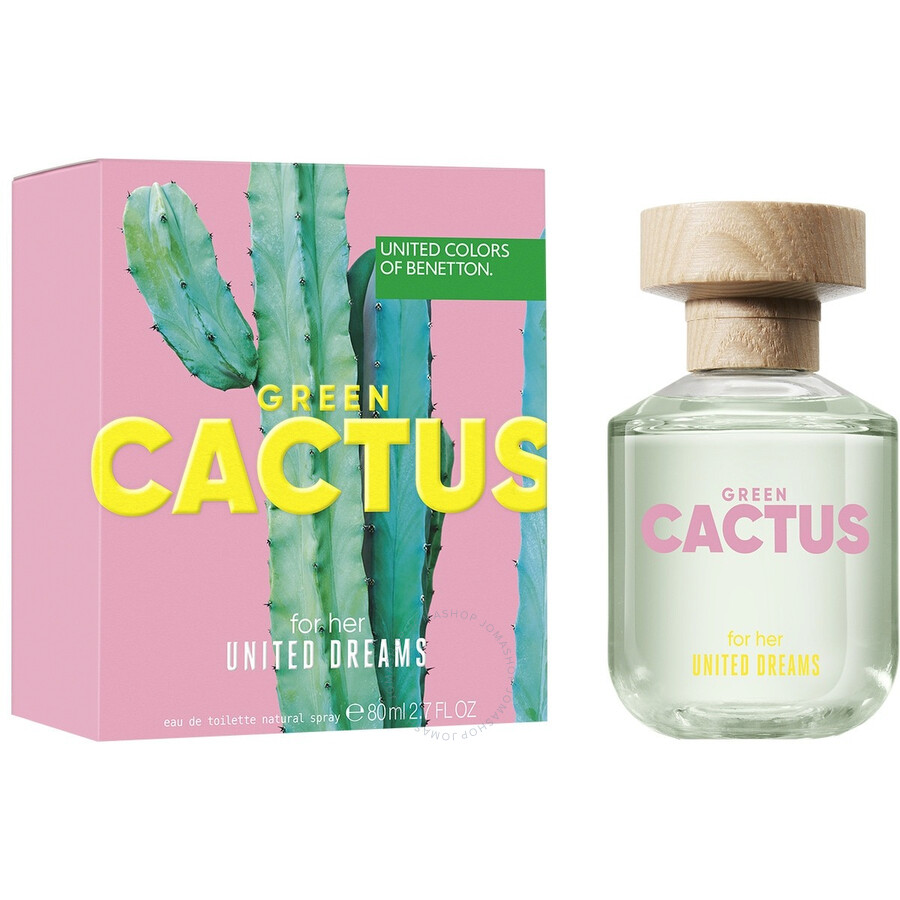 BENETTON UNITED DREAMS GREEN CACTUS FOR HER EDT L